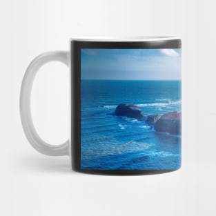 Whitby Coastline Mug